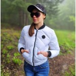 Дамско преходно яке City Angels Jeans, бяло 6674